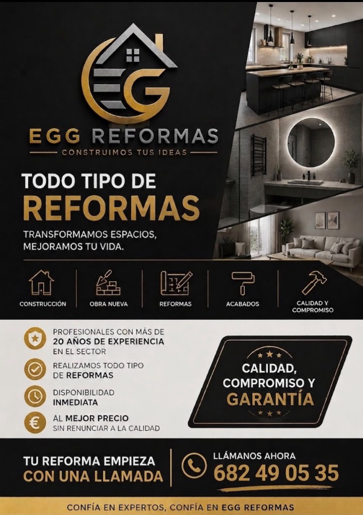 Folleto original EGG Reformas